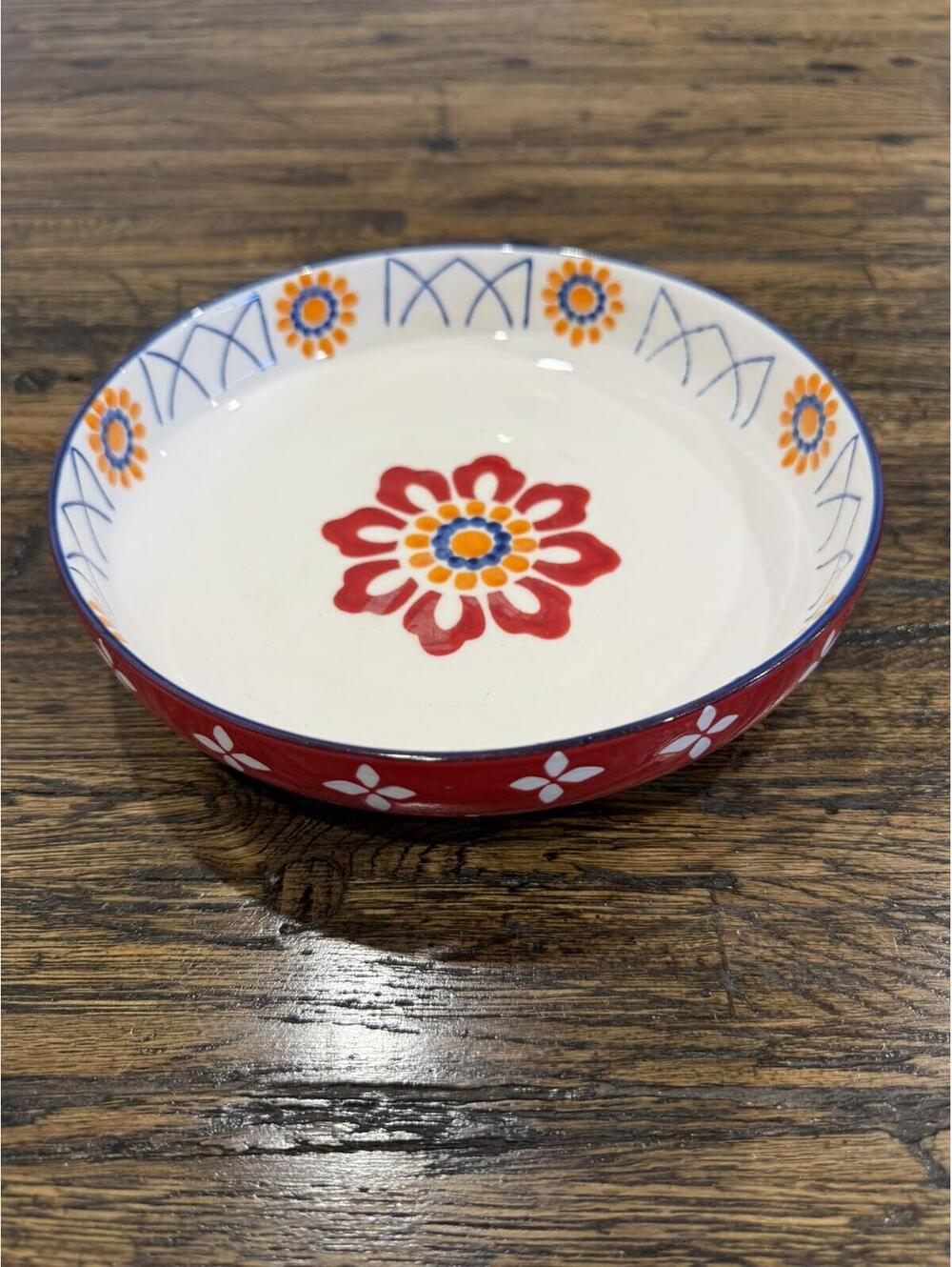 Signature Hand-Painted Ceramic Decorative Plate